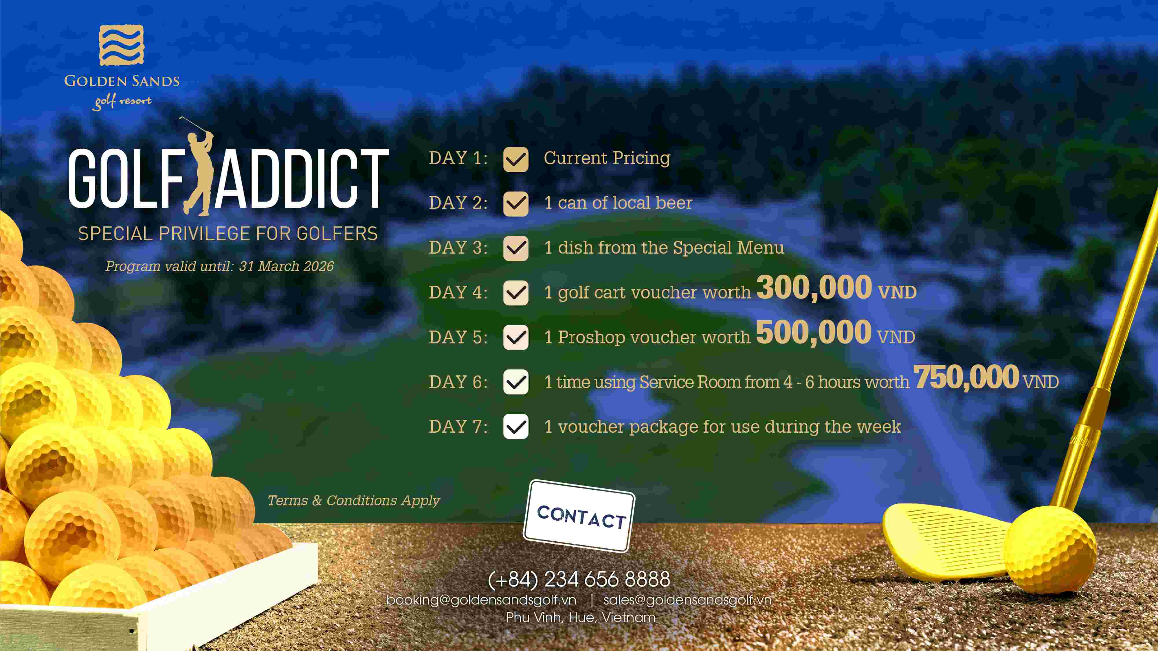 Golden Sands Golf Resort